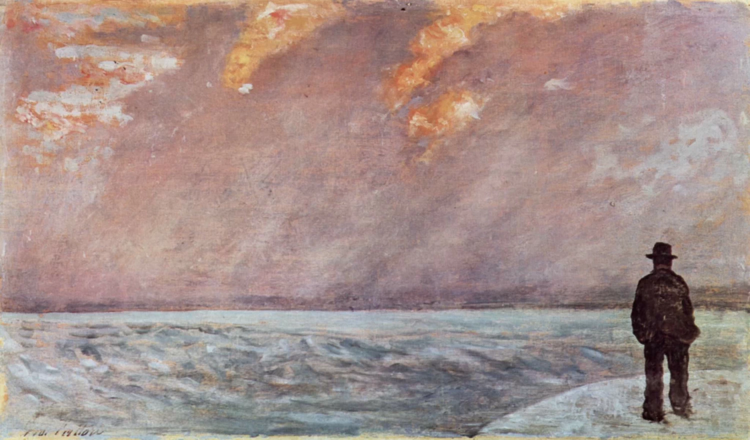 Tramonto sul mare - Galleria d’Arte Moderna, Palazzo Pitti, Firenze